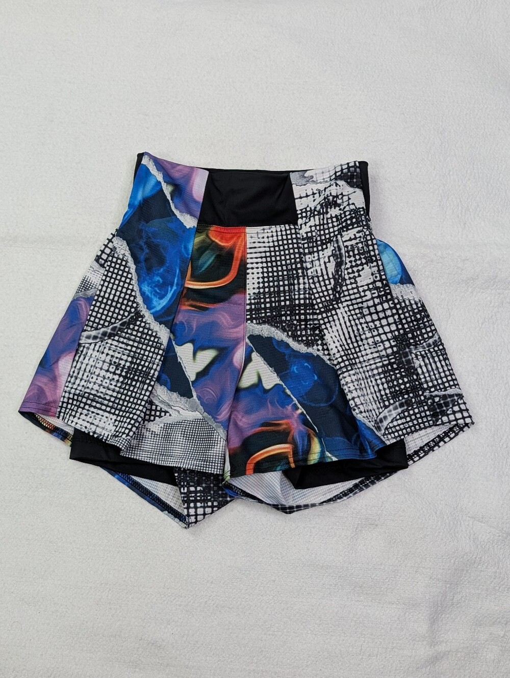 Adidas Tennis US Series Ergo Shorts Women's XS Abstract Print Colorful Lined